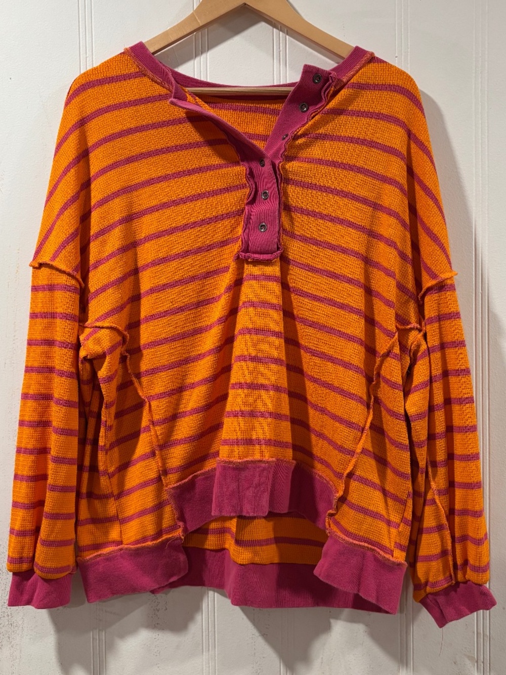 striped sweatshirt